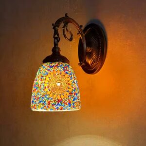 Glass Tiffany Wall Lamp