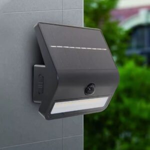 3.5w Led Motion Sensor Security Garden Lawn Solar Energy Power Outdoor Wall Mounted Light for Garden Patio Deck Garage