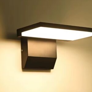 Modern IAluminum Fixed Downward Motion Sensor Garden Led Solar Outdoor Lights Wall Mounted