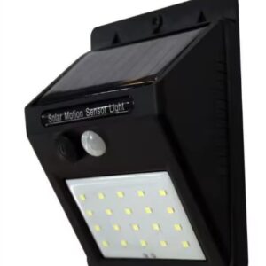 Outdoor Waterproof IP65 20 LED Motion Sensor Courtyard Garden Wall Solar Light for Garage Patio Driveway Yard Landsca